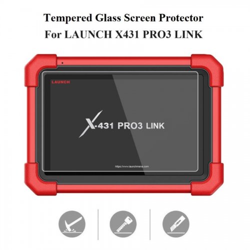 Tempered Glass Screen Protector Cover For LAUNCH X431 PRO3 LINK